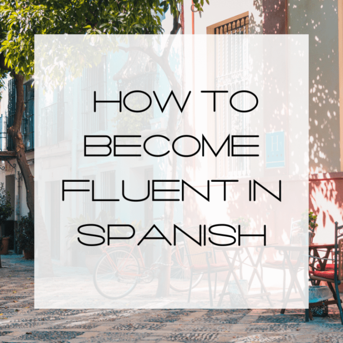 How to Become Fluent in Spanish in 90 Days