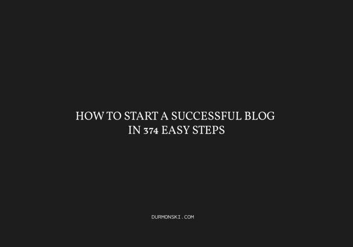 How to Build a Successful Blog in 5 Simple Steps