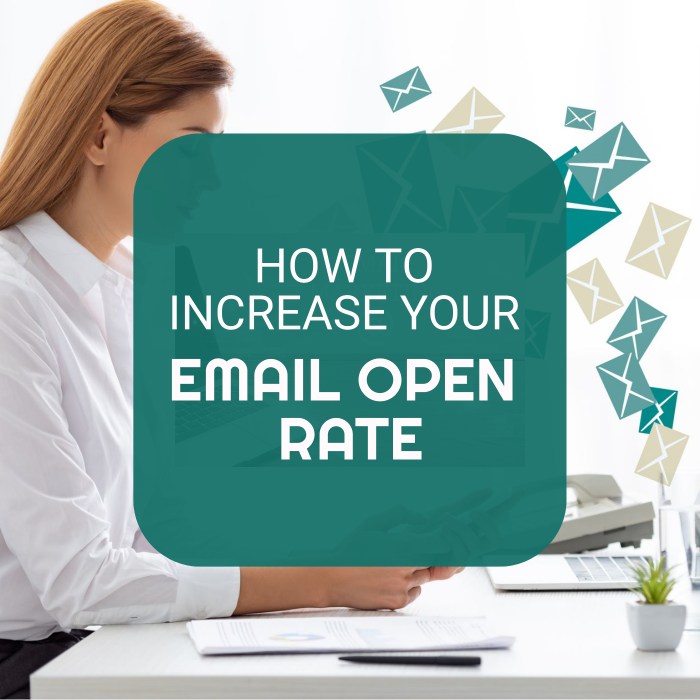 Email rates increase open ways infographic visualistan