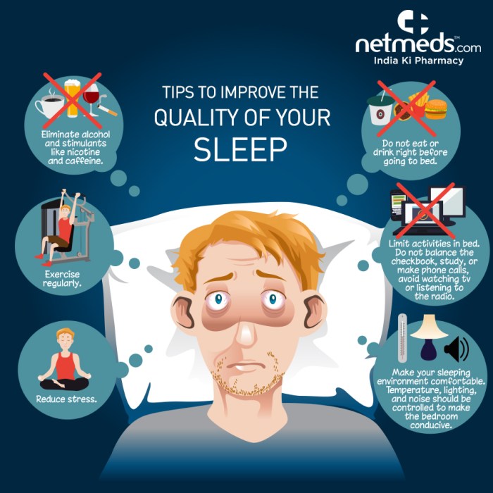 Sleep tips better infographics flat vector royalty