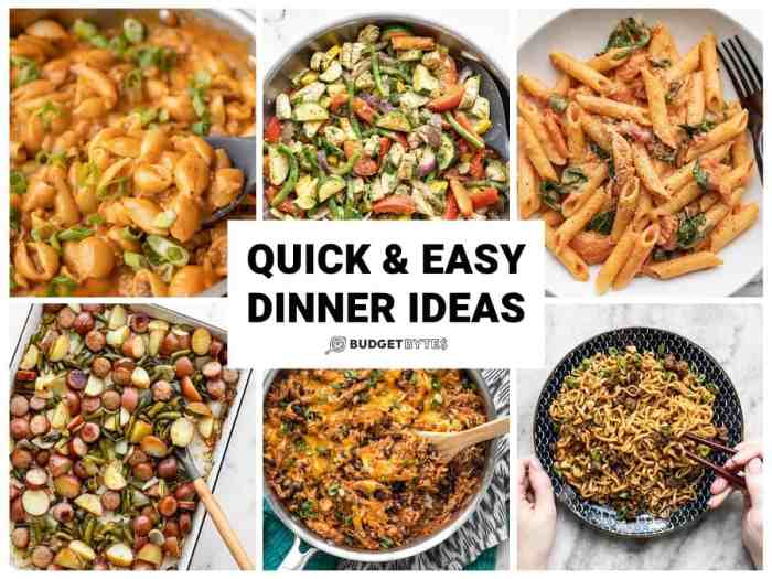 How to Make 5 Easy Dinners in 30 Minutes or Less