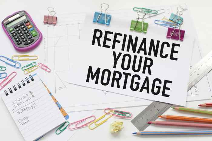 Refinance mortgage equity