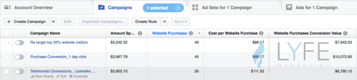 Facebook towards successful creating campaign steps ad first