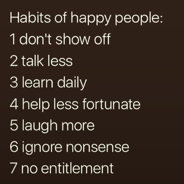 Habits